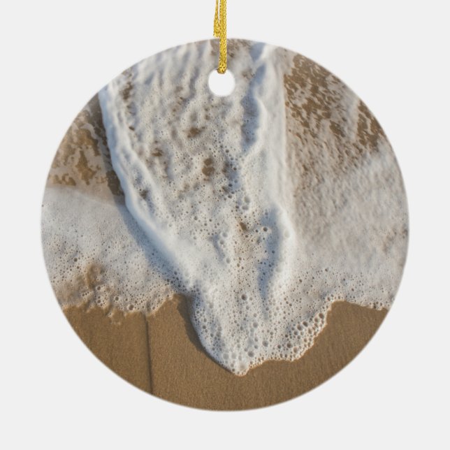 Strand und Meer Keramik Ornament (Hinten)
