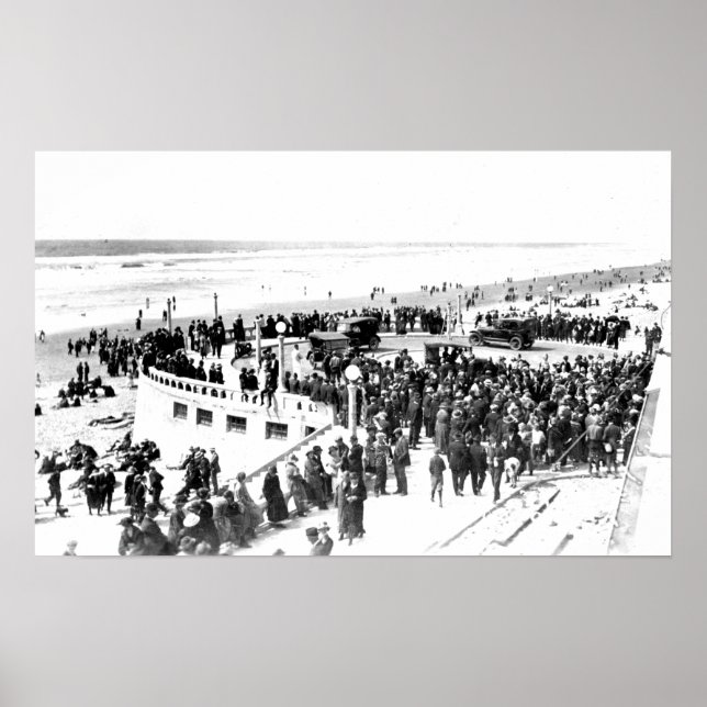 Strand und Promenade Fotografie 2 Poster (Vorne)