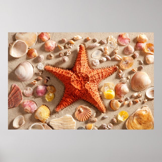 Strand und Sand Poster (Vorne)