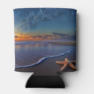 Strand und Starfish Dosenkühler