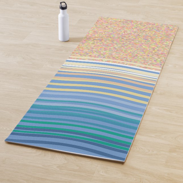 Strand und Wellen, Sand und Meer Yogamatte (Beispiel)