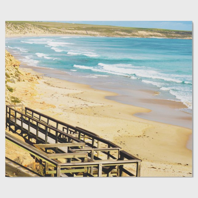 Strand unter meinen Füßen, Geschenkpapier (Flach)