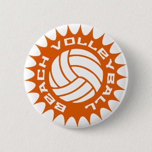 Strand-Volleyball Button