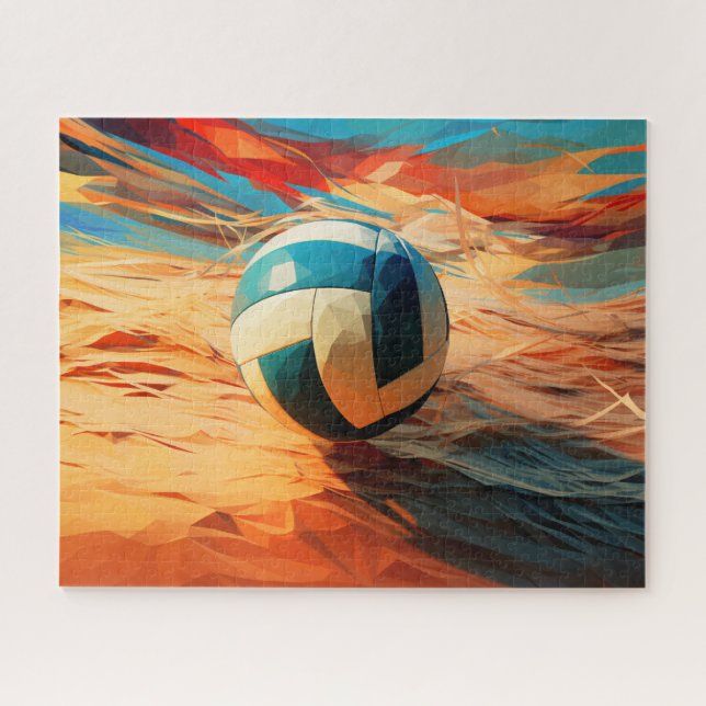 Strand-Volleyball-Puzzle (Horizontal)