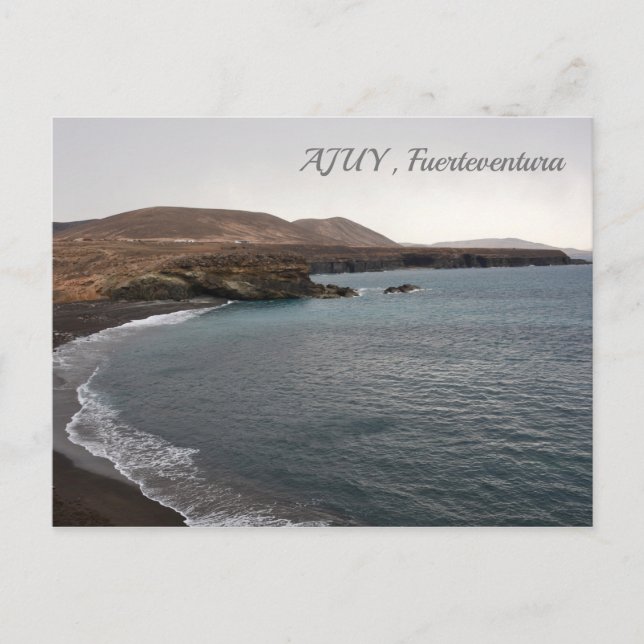 Strand von Ajuy Fürteventura - Postkarte (Vorderseite)