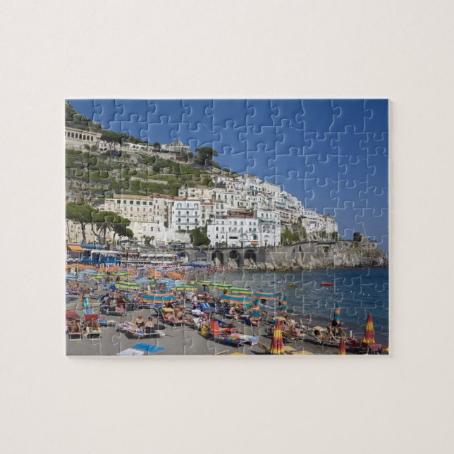 Strand von Amalfi, Kampanien, Italien (Horizontal)