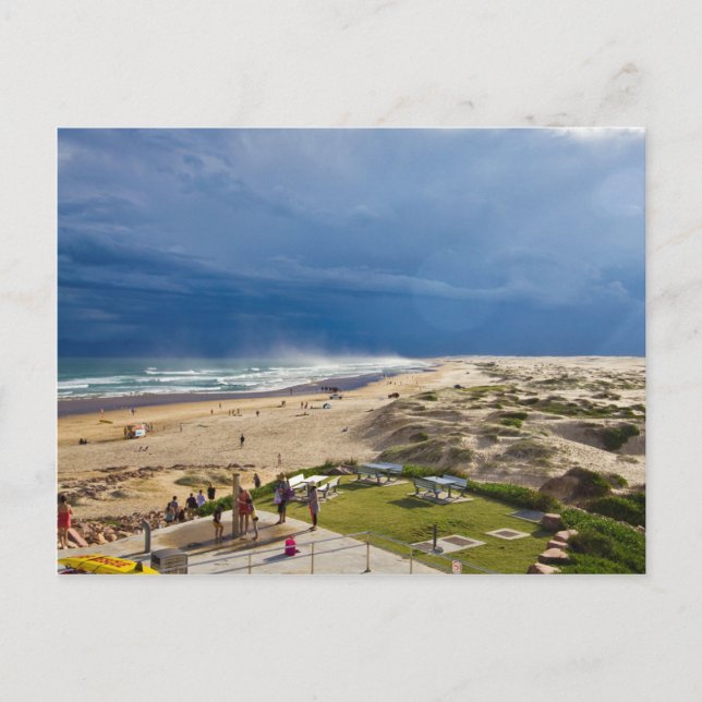 Strand von Birubi 3 Postkarte (Vorderseite)