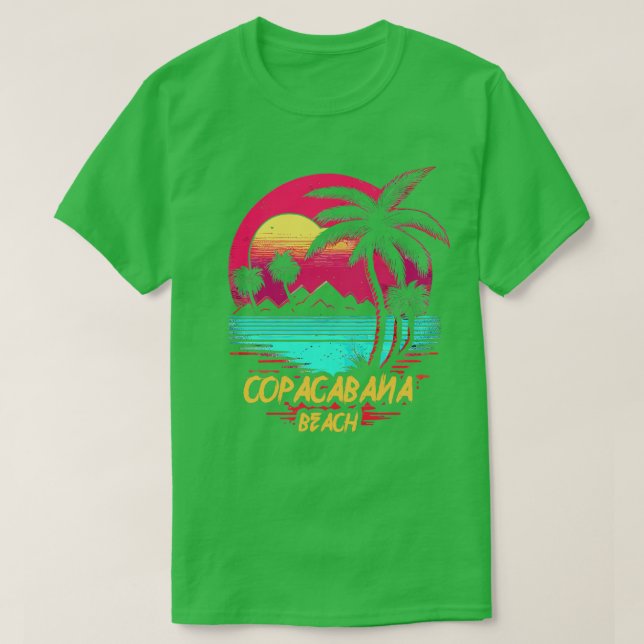 Strand von Copacabana T-Shirt (Design vorne)