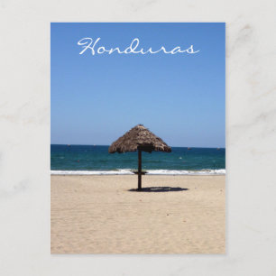 Strand von Honduras Postkarte