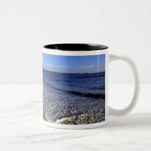 Strand von Kaanapali, Maui, Hawaii, USA Zweifarbige Tasse