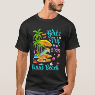 Strand von Kauai Hawaii Sommerurlaub Mädchenreise T-Shirt