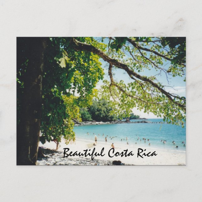 Strand von Manuel Antonio Postkarte (Vorderseite)