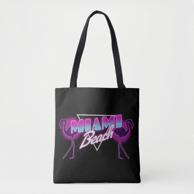 Strand von Miami Tasche (Vorderseite)