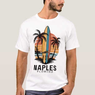 Strand von Neapel Florida Surfen Surfer _1 T-Shirt