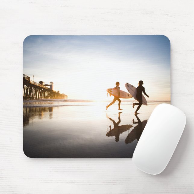 Strand von Oceanside Mousepad (Mit Mouse)
