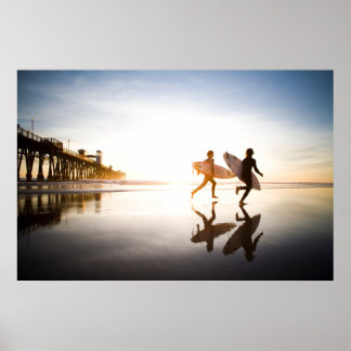 Strand von Oceanside Poster