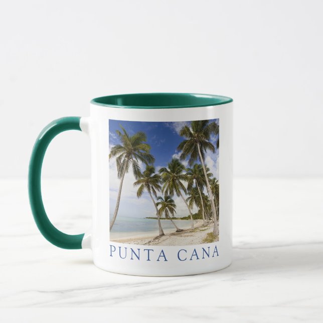 Strand von Punta Cana | Dominikanische Republik Tasse (Links)