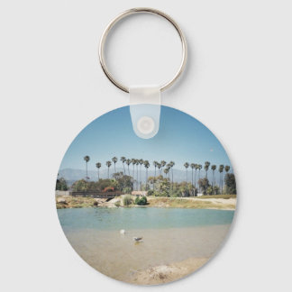 Strand von Santa Barbara Schlüsselanhänger