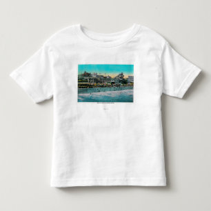Strand vor dem Bad-Haus, Long Beach Kleinkind T-shirt