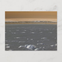 Strand während der Sonnenstrahlen Postkarte