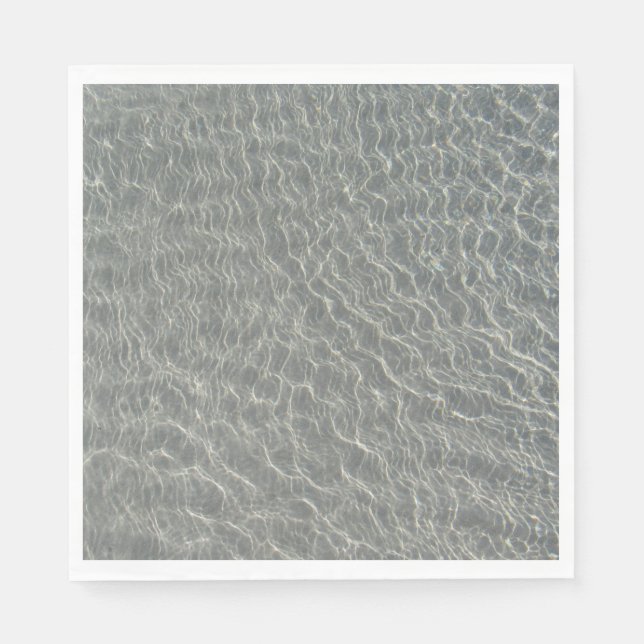 Strand Wasser Ripples & Sand Serviette (Vorderseite)