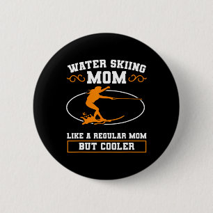 Strandathleten Wellenliebhaber Extremsport Wassers Button