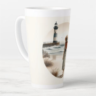 Strandbad Leuchtturm Spaziergang Milchtasse