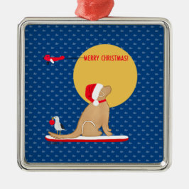 Strandbad Lido di Lugano Ornament Aus Metall