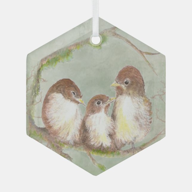 Strandbad Lido Locarno Ornament Aus Glas (Vorderseite)