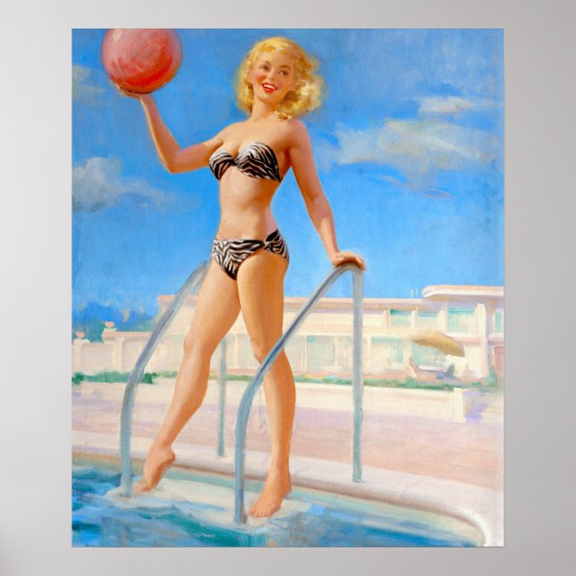 Strandball Poster (Vorne)