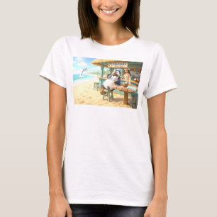 Strandbar des Pinguins T-Shirt