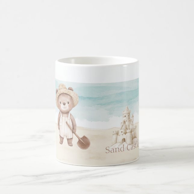 Strandbär Sandburg Kaffeetasse (Mittel)