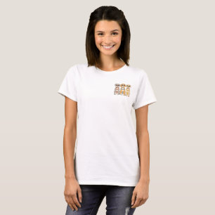 Strandbeller-Bikini-Trio mit Haltung T-Shirt