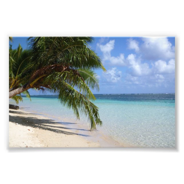 Strandbild Fotodruck (Vorne)