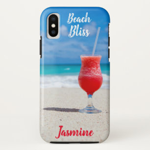 Strandbliss-tropischer blauer Ozean-individueller Case-Mate iPhone Hülle