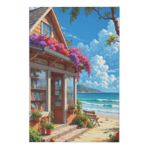 Strandbuchhandlung Sommerlese-Ecke Illustration