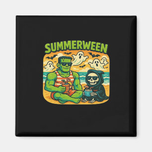 Strandbugeymen - Retro Summerween Vibes Class Magnet
