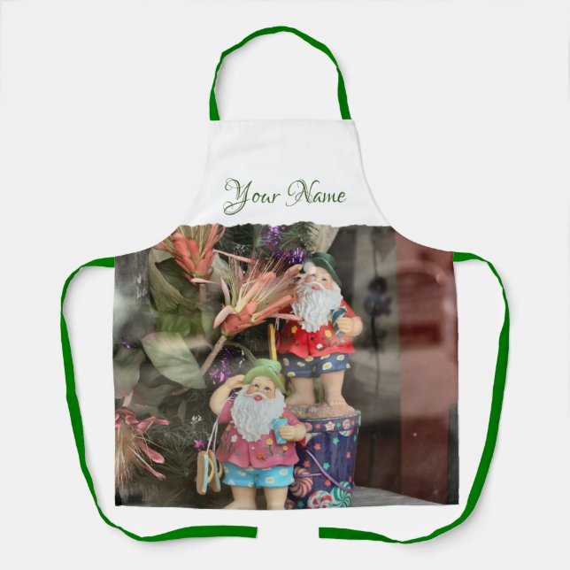 Strandbum Santa Schürze (Vorderseite)