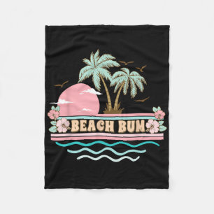Strandbummer Sommerurlaub Strandparty Retro Männer Fleecedecke