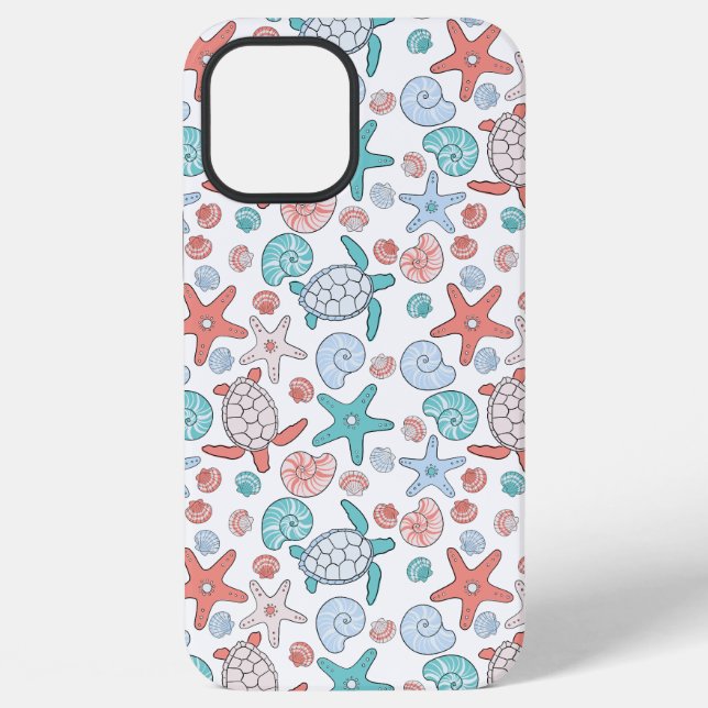 Stranddusche Vorhang iPhone 12 Pro Max Hülle (Rückseite)