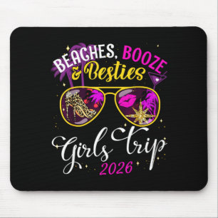 Strände Alkohol Freundinnen Mädchen-Trip 2026 Flor Mousepad