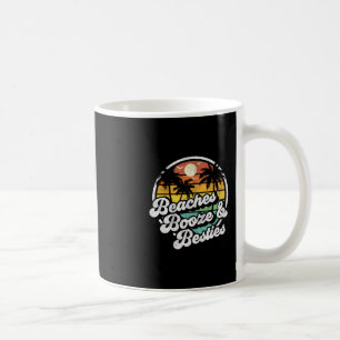 Strände, Alkohol und beste Freundinnen Lustiges Re Kaffeetasse