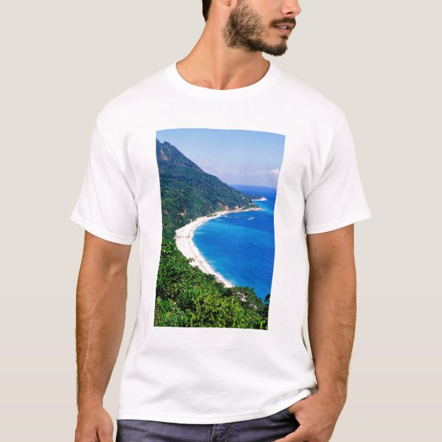 Strände, Barahona, Dominikanische Republik, T-Shirt (Vorderseite)