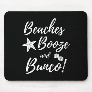 Strände beleben und Bunco Würfel Sommer Mousepad