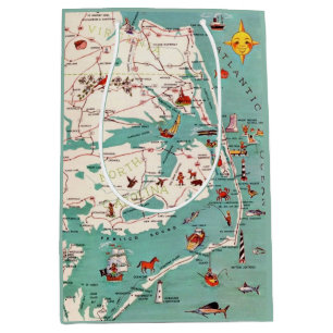 Strände der Outer Banks Mittlere Geschenktüte