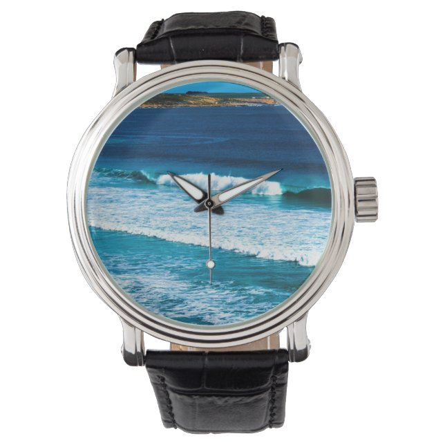 Strände, die Sie zum Wohnen bringen, Armbanduhr (Vorderseite)