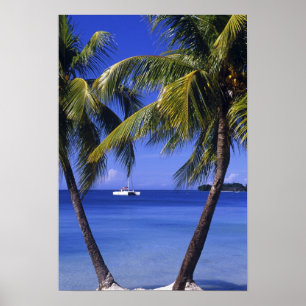 Strände in Negril, Jamaika Poster
