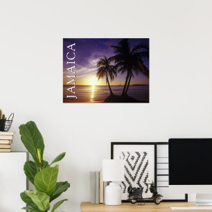 Strände in Negril Jamaika Poster