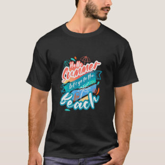 Strände Retro Beach Urlaub Sommerangebot 6 T-Shirt