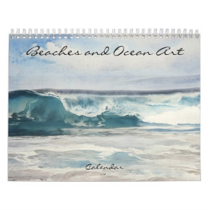 Strände und Ozeane Fotografischer Kunstkalender Kalender